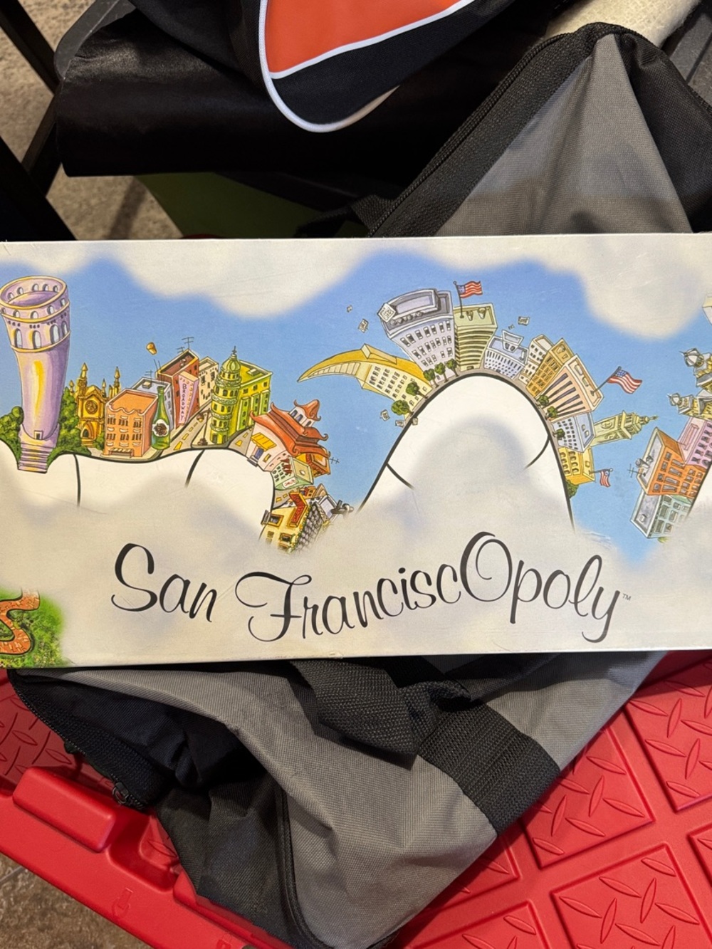 San Franciscoopoly Board Game San Francisco California 1995 Global Game Complete